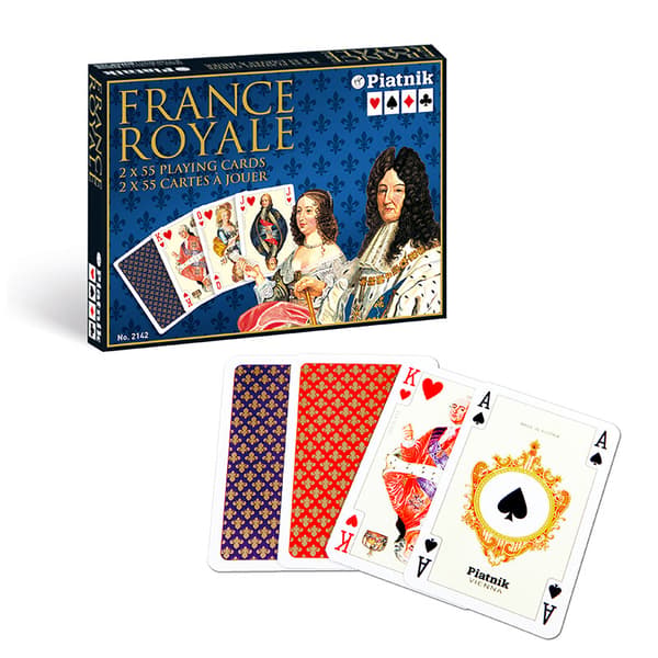 PIATNIK LUX FRANKRIG ROYAL spillekort