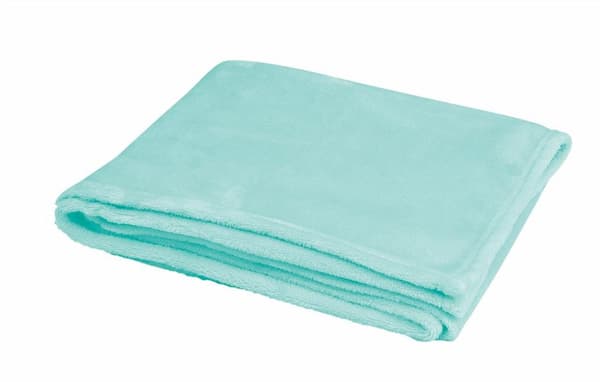 CLOUD Babytæppe 75x100 Glat Blødt Mintgrøn