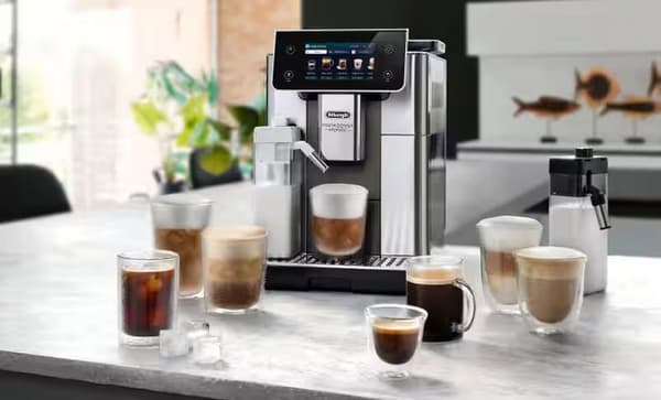 De'Longhi ECAM630.75.TM PrimaDonna aromatisk espressomaskine – Titanium