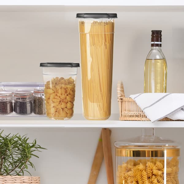 Behållare för torra varor med dispenser grå 1,9 l