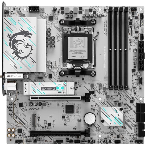 Moderkort MSI B840M GAMING PLUS WIFI6E, AMD B840, Micro ATX