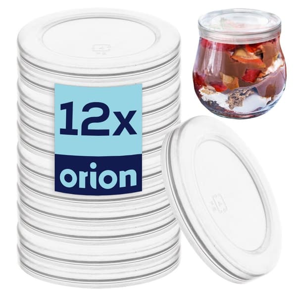 Lock till yoghurtglas 6,2 cm 12 st
