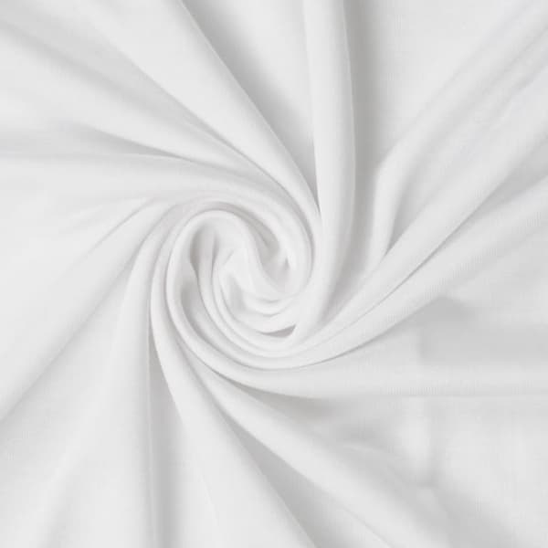 Bambu dra-på-lakan 90/100x190/200x20 cm vit