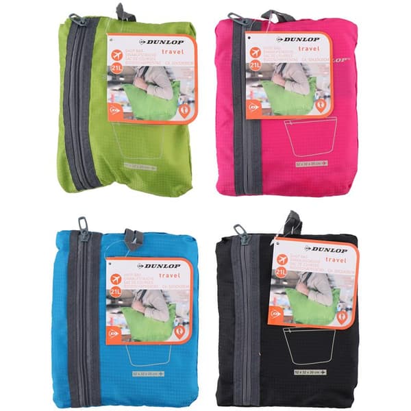 Dunlop - Sammenklappelig indkøbstaske 21L (Pink)