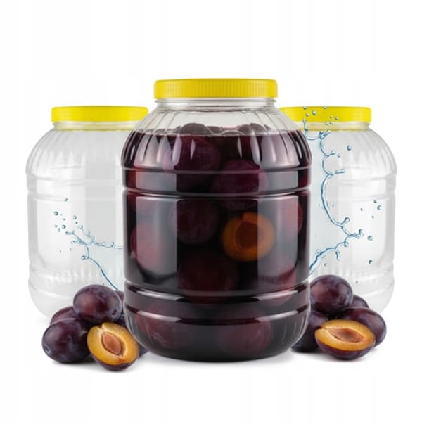 Beholder JAR plastik MULTIFUNKTIONEL tinktur 8l