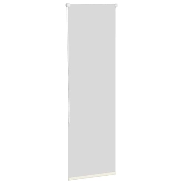 vidaXL Mörkläggningsrullgardin vit 45x175 cm tygbredd