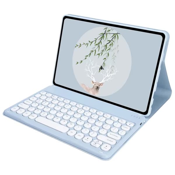 Magnetiskt Bluetooth-tangentbordsfodral för Redmi Pad SE 8.7 CFRPSE87 (blå)