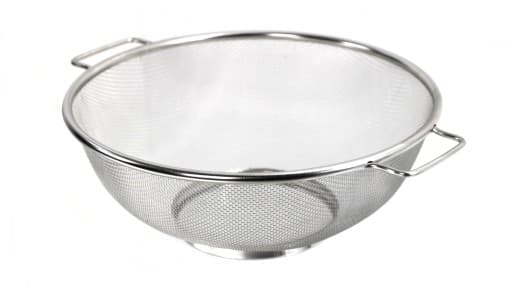Sil, durkslag, durkslag 25 cm Rostfritt stål