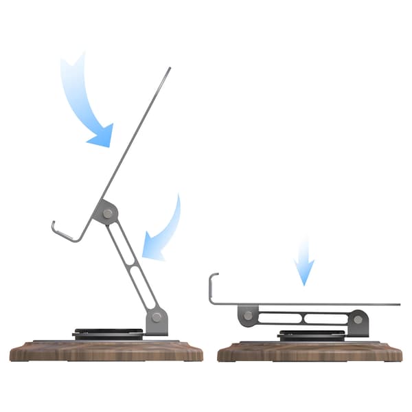 Dudao F17M 360° metal telefonstativ - grå