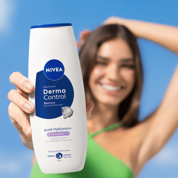099378 NIVEA Derma Control Restore suihkugeeli 250ml