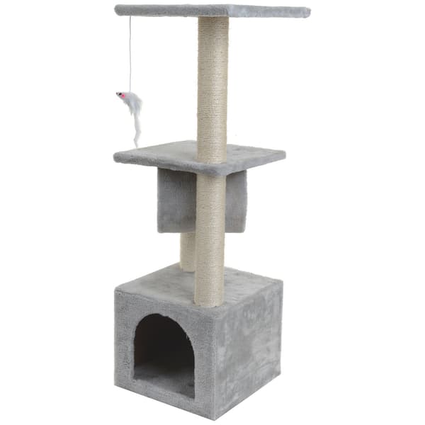Klösträd för katt, hus, säng, dubbel 92 cm