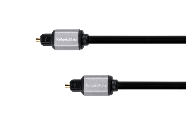 Kruger og Matz Basic optisk kabel 5m toslink