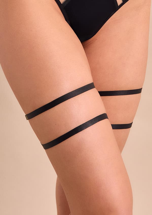 Justerbare garter med harness-effekt - Strips ÉN STØRRELSE SORT