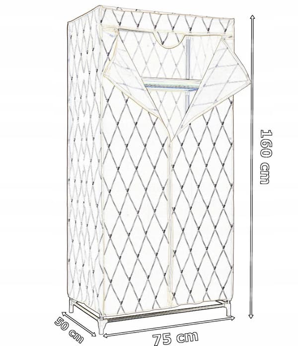 Gaja Vitto tekstilgarderobe - brun