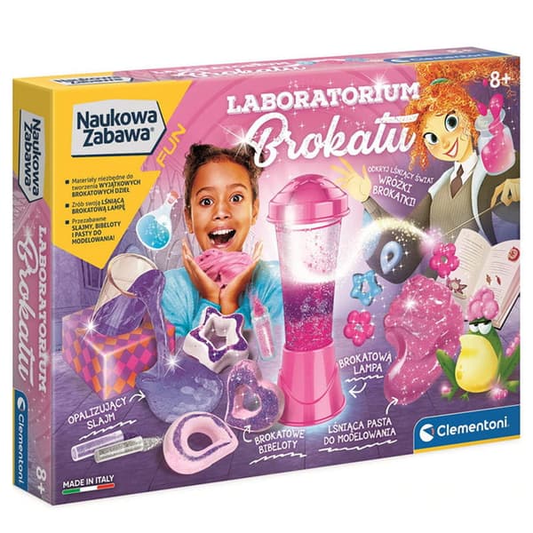 Tiedehauskaa - Glitter Lab, Clementoni