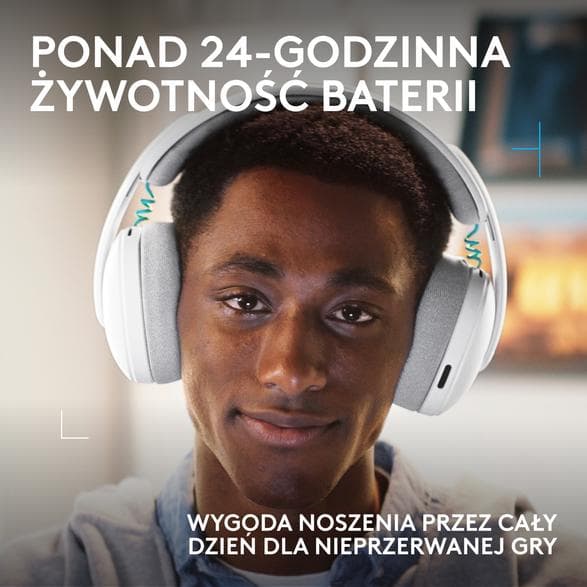 LOGITECH G325 Lightspeed Langattomat Kuulokkeet Valkoinen
