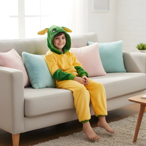 Baby Yoda Kigurumi-pyjamas barn 95-105cm