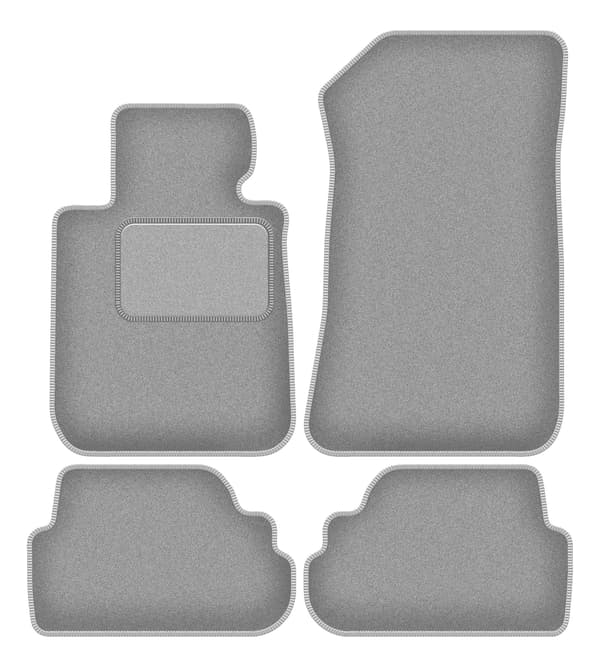 Harmaat auton matot BMW 1 E88 cabrio varten (2008-2014)