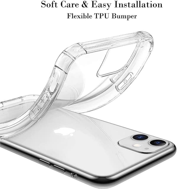 SILIKONEETUGER TIL APPLE IPHONE 11 6,1 TOMMER