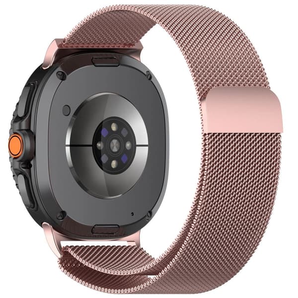 Tech-Protect Rustfri Stålrem til Samsung Galaxy Watch 40/44/46 mm - Lyserød