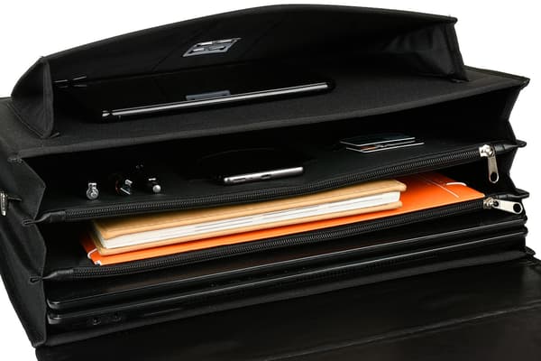 Beltimore luksus herremappe, stor laptoptaske, I39