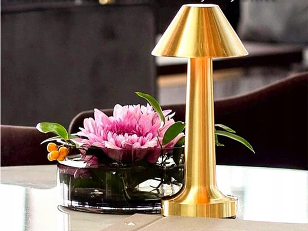 METAL LAMPE A12 GULD (20) / 30 STK_B
