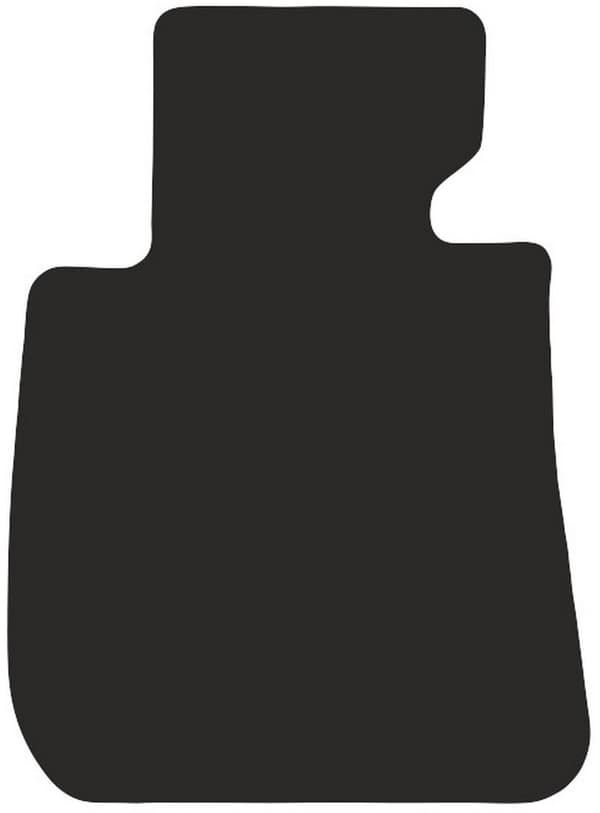 polyamid førermåtte til BMW 3 E93 cabrio 2004-2011 gummibelagt førermåtte