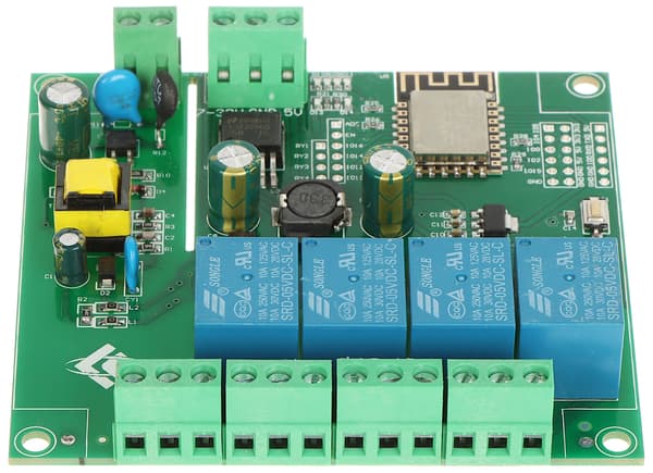 ESP12-4R-MV Wi-Fi-relemodaali