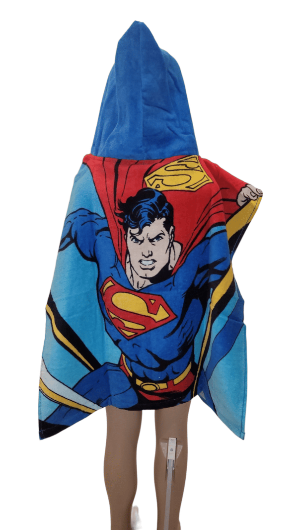 SUPERMAN BØRNEBADETØJ PONCHOBETRÆK