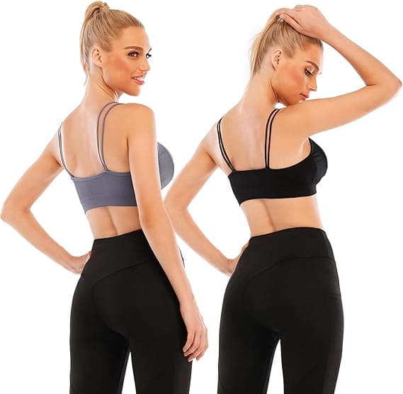 BH-TOPP SVART BLÅ L/XL 4-PACK