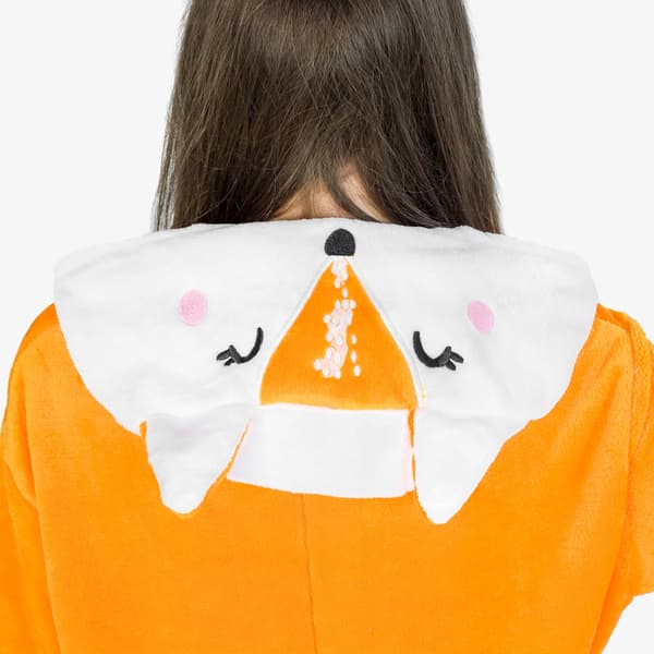 Visade i varianter Kostym Onesie Räv - S