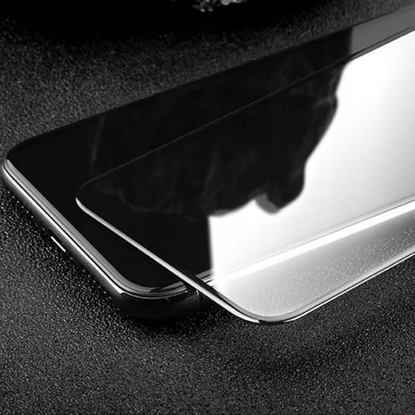CO2-härdat glas, för iPhone 12 Pro Max, 10D, svart