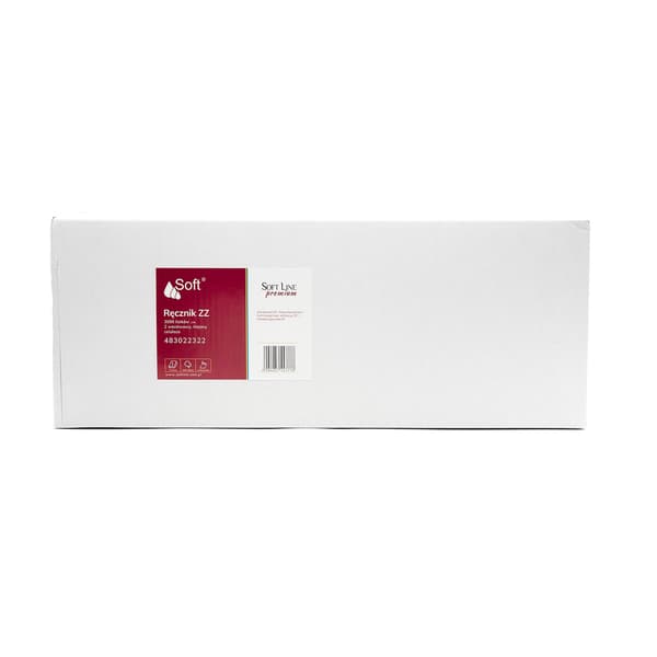 ZZ SOFT cellulosahandduk, 2v. 23x22 cm 3000 st.