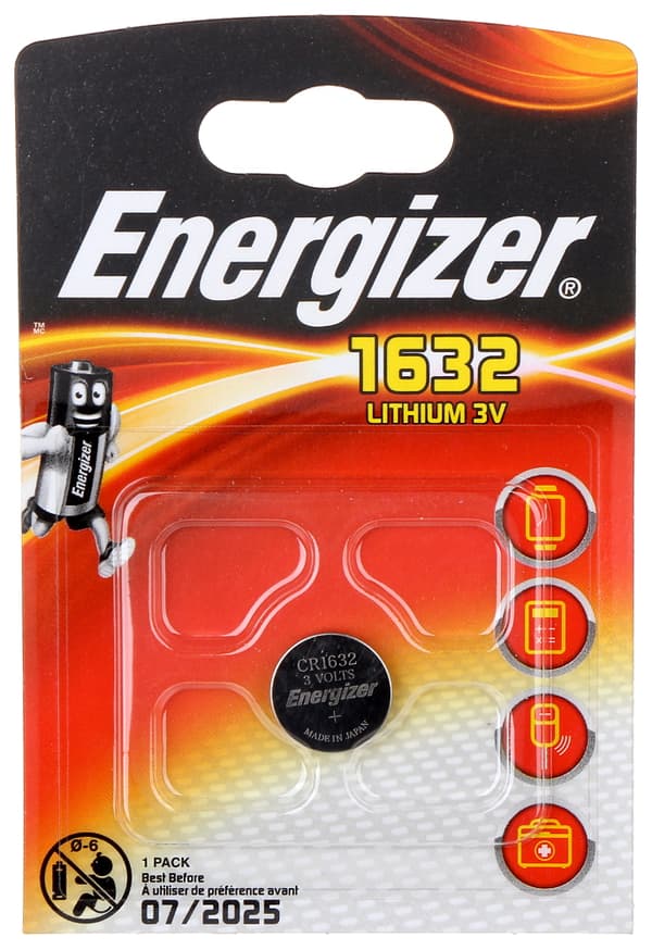 LITIUMPARISTOT BAT-CR1632 ENERGIZER