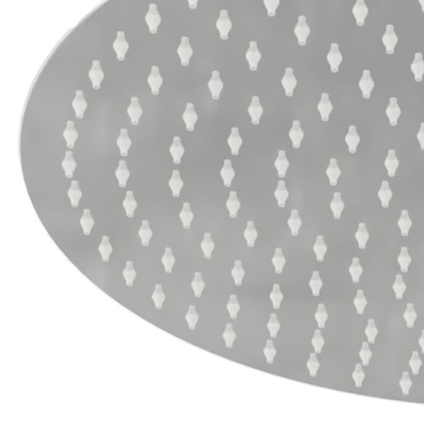 vidaXL regnbruserhoved 304 rustfrit stål 40 cm rundt