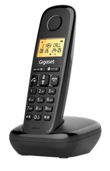 Gigaset Basic 100 DUO trådløs telefon sort
