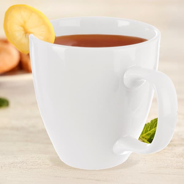 Mona posliinimukilasi valkoinen 400 ml