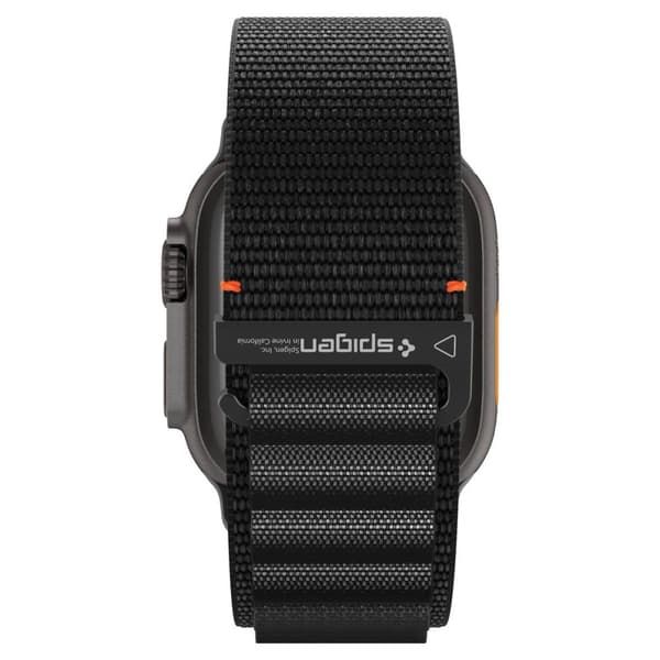 Rem Spigen WBF1 Rem til Apple Watch 44 / 45 / 46 / 49 mm - Sort