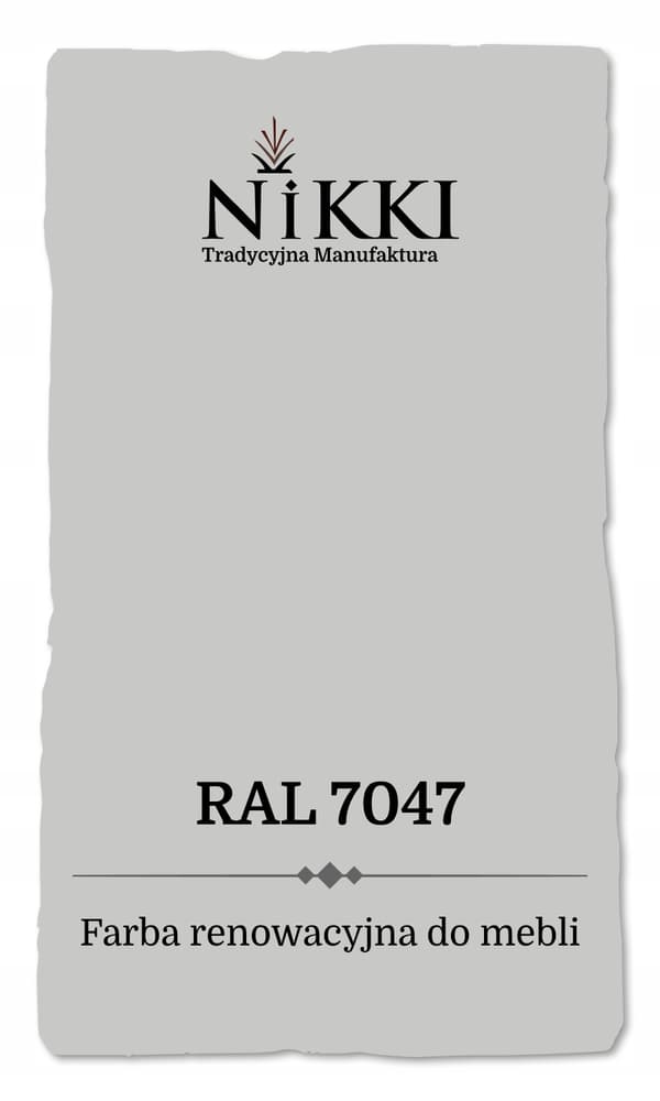 Maling til køkkenmøbler skabsfronter mælkegrå RAL7047 mat 1L