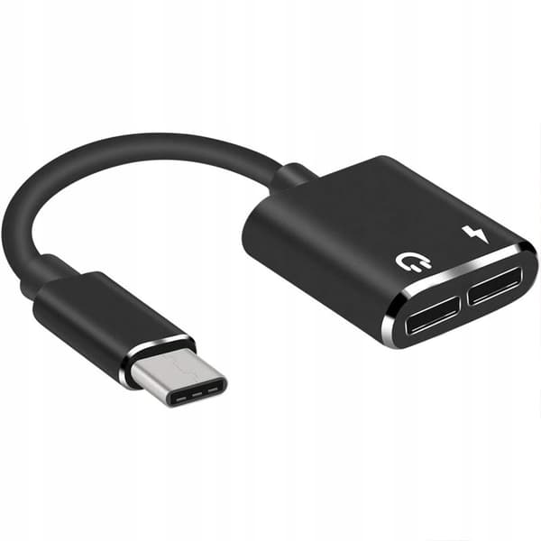 CO2-ADAPTER 2X USB-C-ADAPTER USB TYP C-KABEL FÖR SAMSUNG APPLE XIAOMI MED DAC