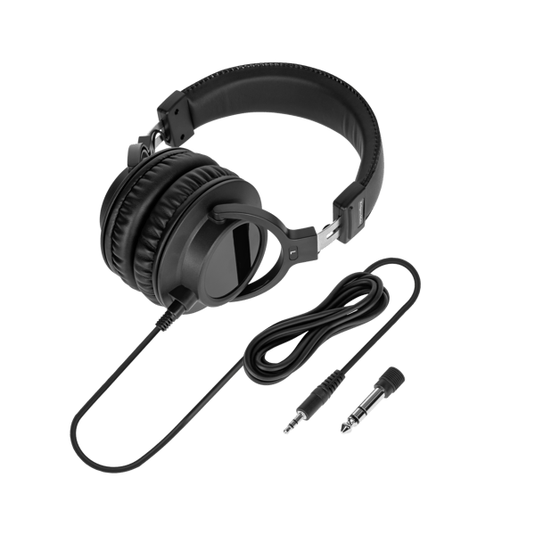 Kruger&Matz DJ studio over-ear-hörlurar, 50 mm, 32 ohm, 98 dB, neodym