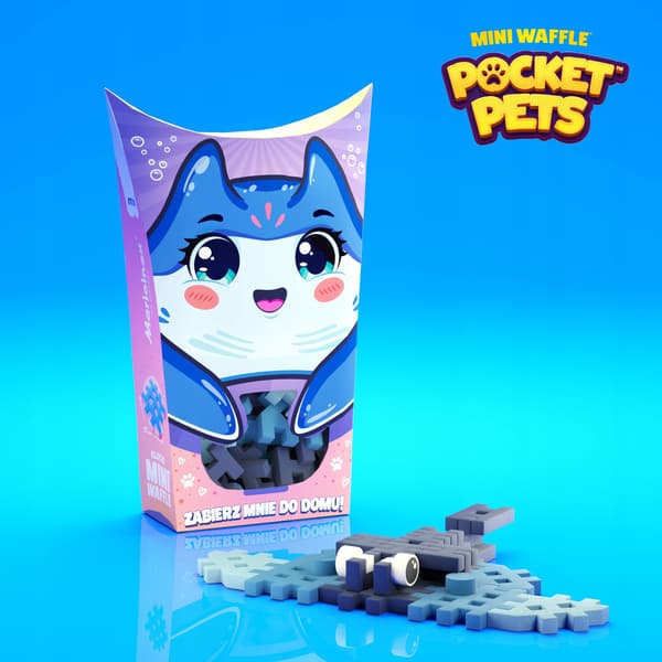 Marioinex Mini Waffle POKET PETS - STARY sæt