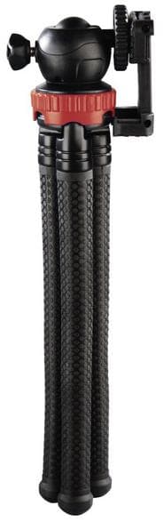 HAMA mini FlexPro 3in1 stativ 27cm Röd