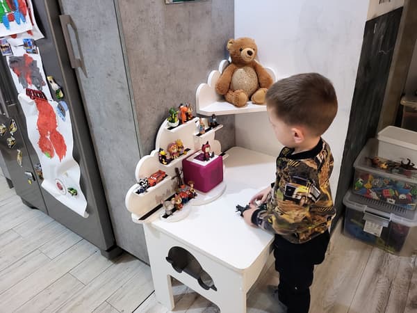 Stativ/hyllor för ljudfigurer Toniebox - Moln på bas