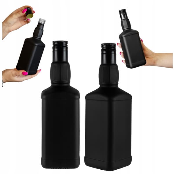 5x Czarna Beast 500ml Daniel Pullo Viskille Vodkaliikerille Matta 0.5l