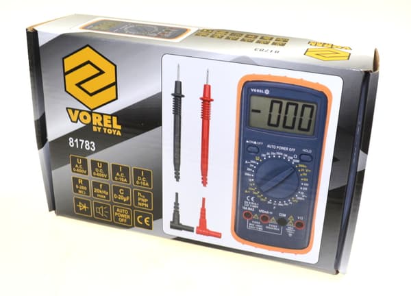 VOREL DIGITAL UNIVERSAL METER 81783