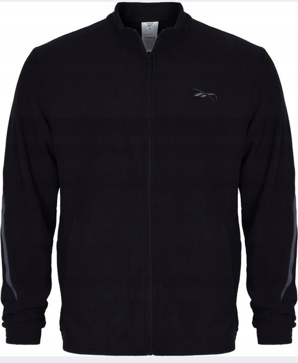 REEBOK SORT LANGERMET LYNLÅSSWEATSHIRT HERRE M 0A7C2_A* BAGGRUNDE