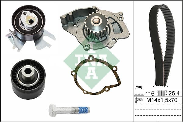 VATTENPUMP KAMDREMSSAT 530044930 INA