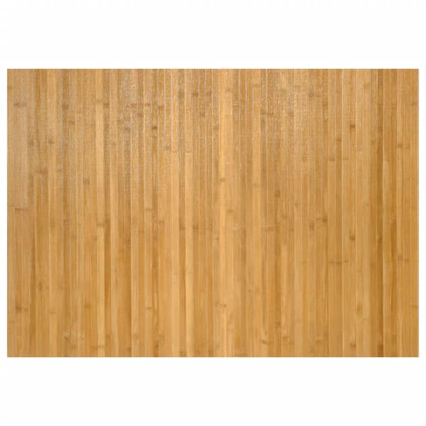 vidaXL Suorakulmainen matto, Luonnonvärinen, 70x100 cm, Bambu