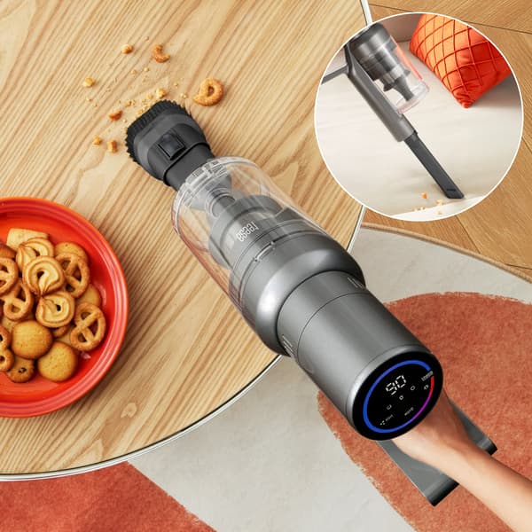 Teesa SWEEPER 9000 pystypölynimuri 2 in 1 LCD-valotus